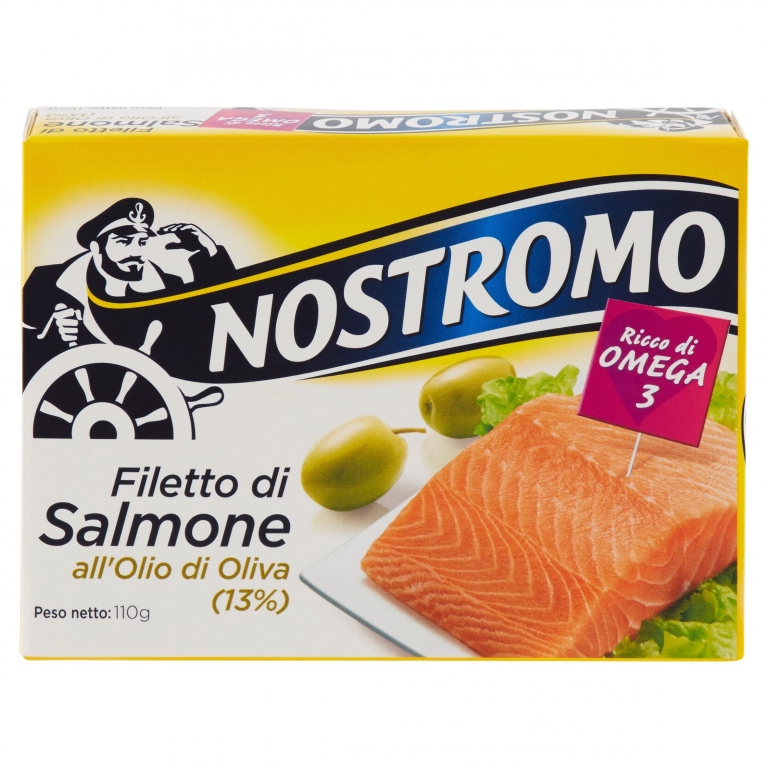 FILETTI DI SALMONE NOSTROMO O.O.GR110             