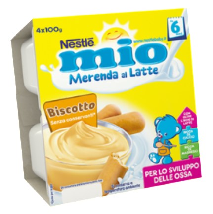 NESTLE MIO MERENDA BISCOTTO GR100X4               