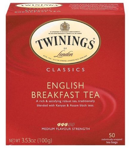 THE TWININGS X50BS ENGLISH BREAKFAST              