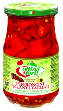 PEPERONCINI ATTINA'PICC.OLIO TAGLIATI KG.3,1      