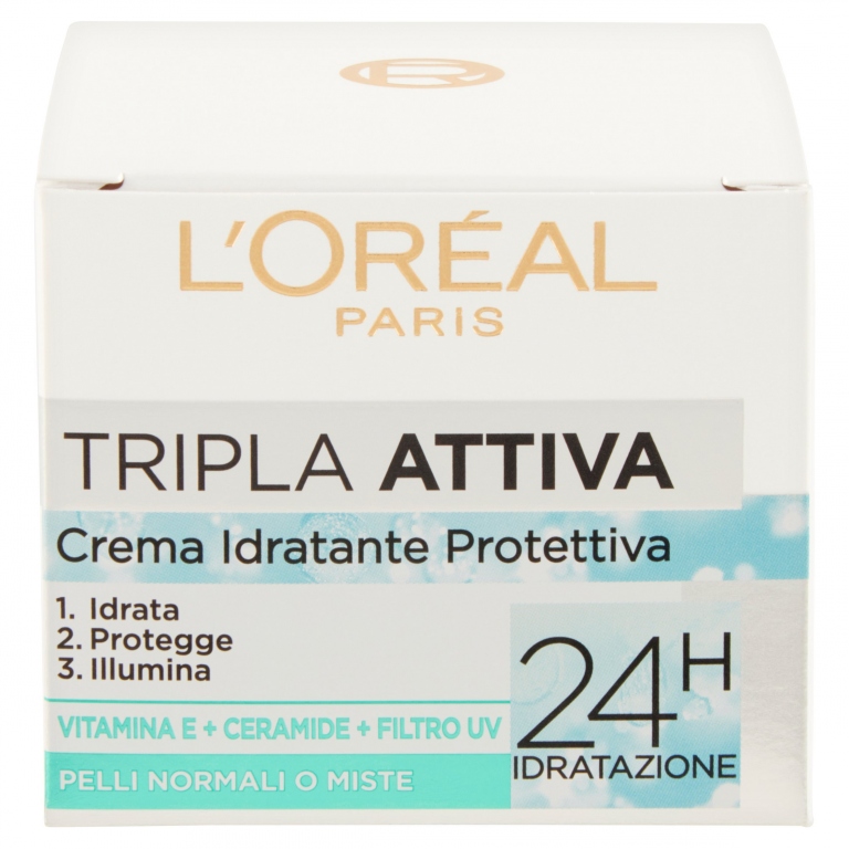L'OREAL CREMA TRIPLA ATTIVA GIORNO ML.50          