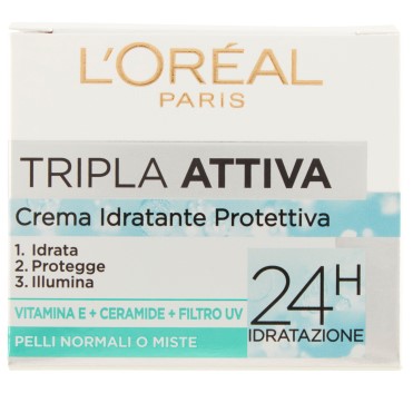 L'OREAL CREMA TRIPLA ATTIVA GIORNO ML.50          