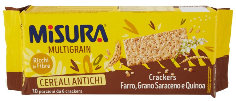 CRACKERS MISURA MULTIGRAIN GR.350                 