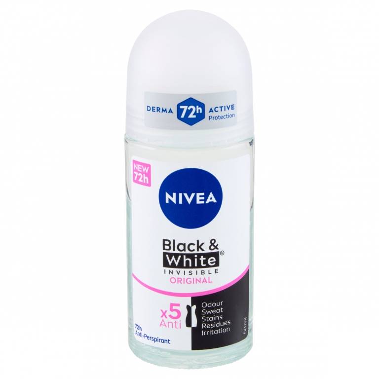 DEO NIVEA ROLL-ON BLACK&WHITE ORIGINAL ML.50      