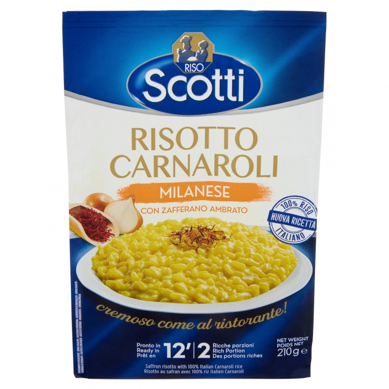 RISOTTO SCOTTI MILANESE GR.210                    