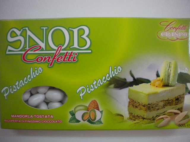 CONFETTI CRISPO SNOB PISTACCHIO GR.500            