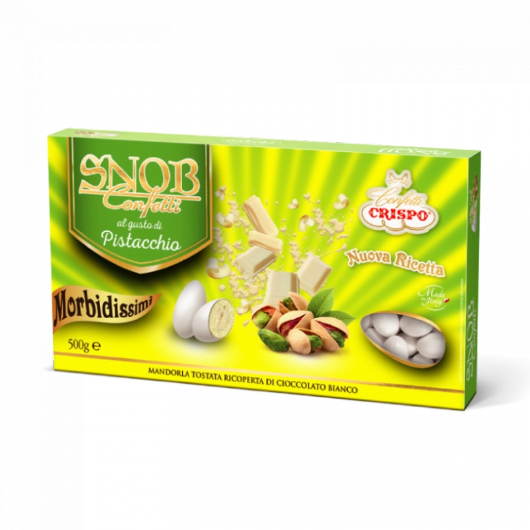 CONFETTI CRISPO SNOB PISTACCHIO GR.500            