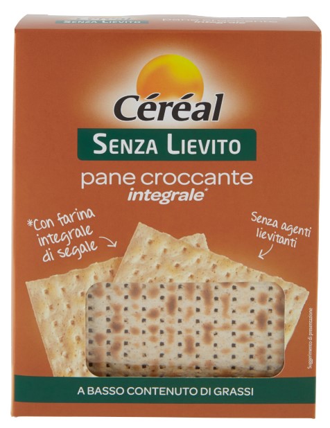 PANE CROCCANTE INTEGRALE CEREAL 180GR             