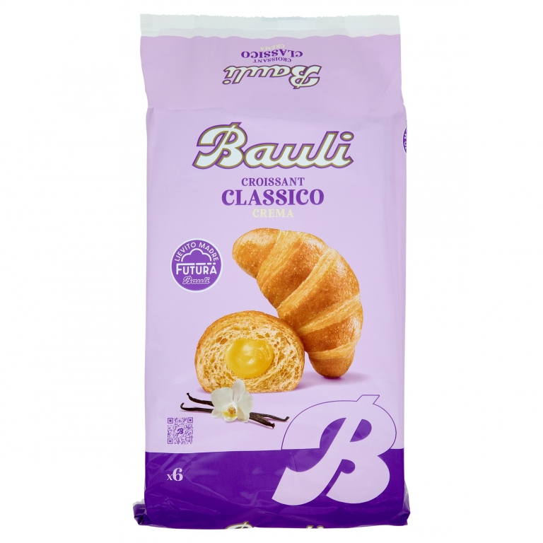 BAULI CROISSANT CREMA PASTIC.GR50X6X12            