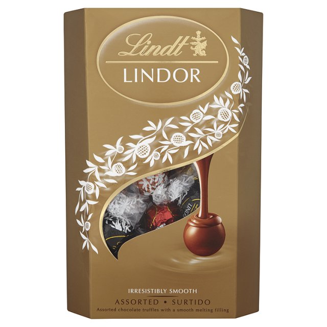 LINDT CORNET LINDOR ASSORT.GR.200                 