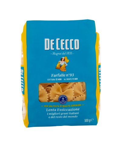 PASTA DE CECCO FARFALLE N.93 GR500                