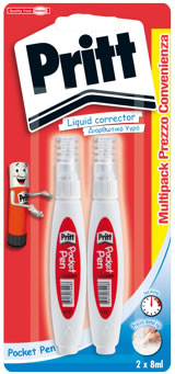 PRITT CORRETTORE POCKET PEN PZ.2                  