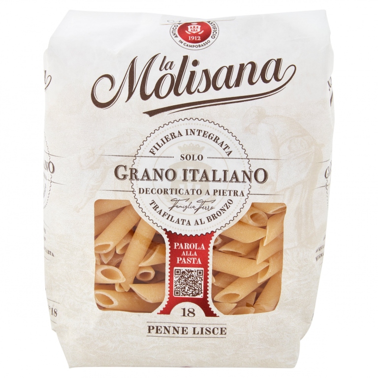 PASTA MOLISANA N.18 PENNE LISCE GR.500            
