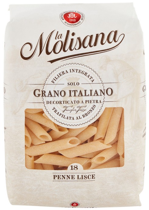 PASTA MOLISANA N.18 PENNE LISCE GR.500            