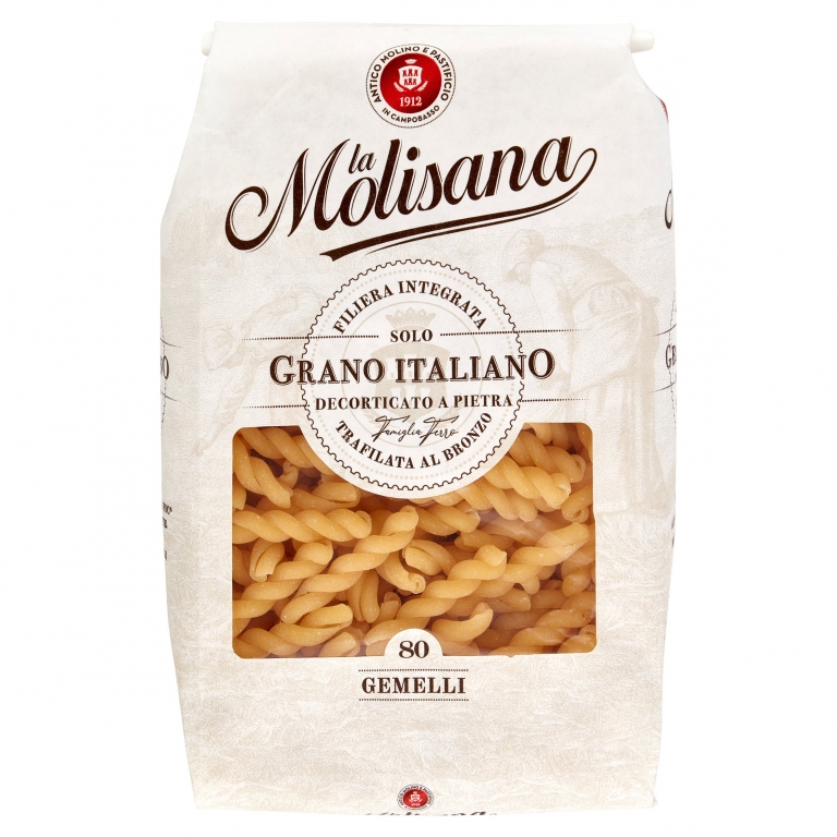 PASTA MOLISANA N.80 GEMELLI GR.500                