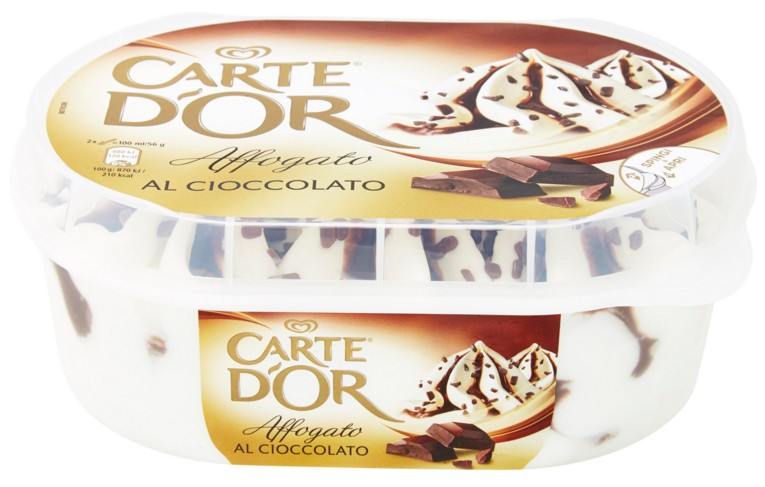 CARTE D'OR AFFOGATO AL CIOCCOLATO ALGIDA NEW G500 