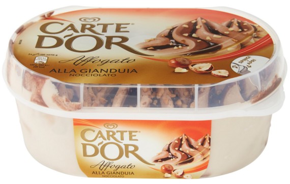 CARTE D'OR AFFOGATO NOCCIOLATO ALGIDA G500        