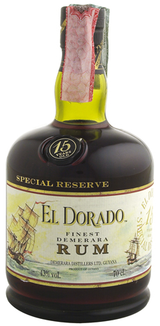 RUM EL DORADO DEMERARA 15 ANNI CL70               