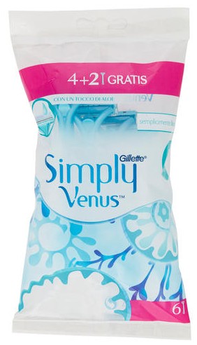 GILLETTE VENUS SIMPLY2 PZ.4+2                     