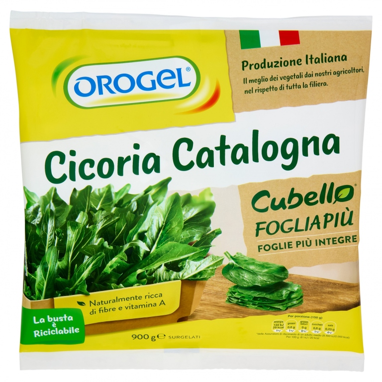 OROGEL CICORIA FOGLIA PIU' GR.900                 