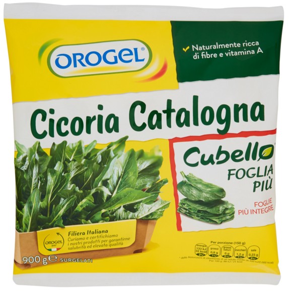 OROGEL CICORIA FOGLIA PIU' GR.900                 