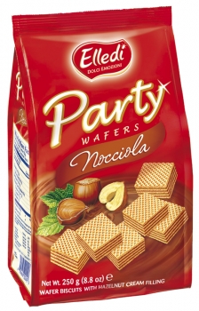 WAFER LAGO PARTY NOCCIOLA GR.250                  