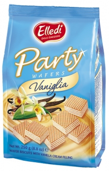 WAFER LAGO PARTY VANIGLIA GR.250                  