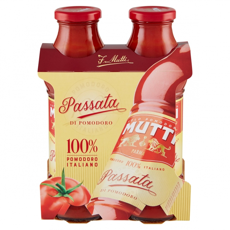 PASSATA MUTTI VETRO GR.400X2                      