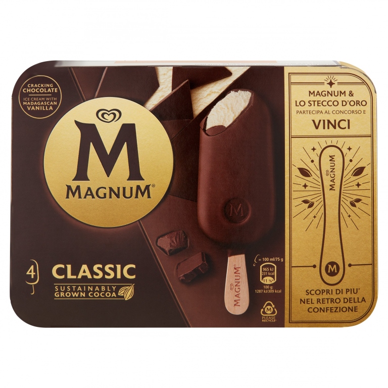ALGIDA MAGNUM CLASSICO MPK X4 RFA                 