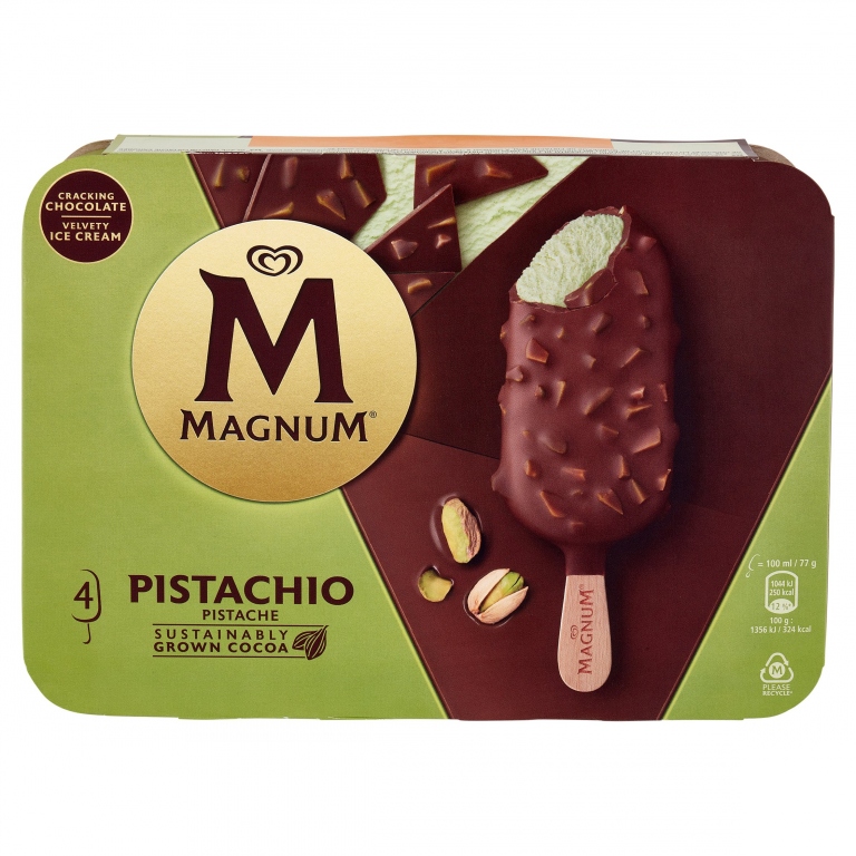 ALGIDA MAGNUM PISTACCHIO MPK X4 RFA               