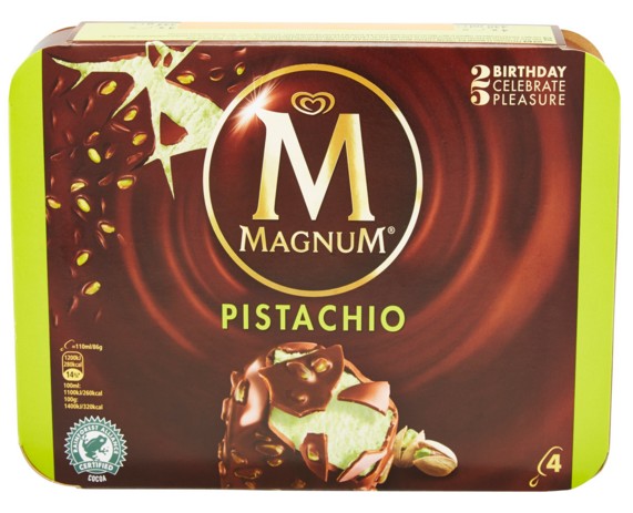 ALGIDA MAGNUM PISTACCHIO MPK X4 RFA               