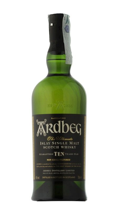 WHISKY ARDBEG 10 YEARS CL.70 AST.                 