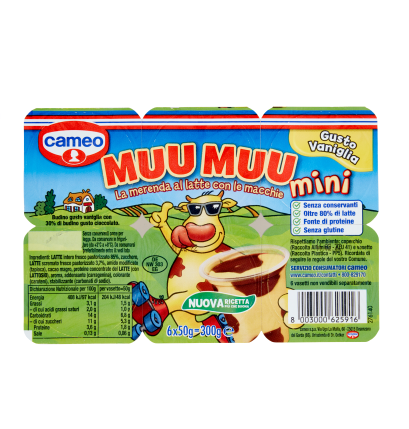 CAMEO MUU MUU MINI VANIGLIA 6X50                  