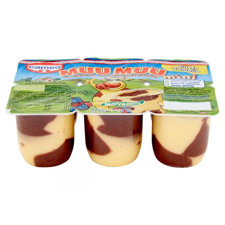CAMEO MUU MUU MINI VANIGLIA 6X50                  