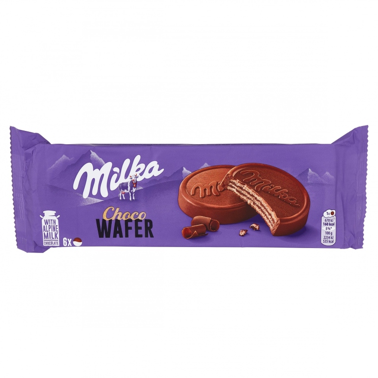 MILKA CHOCO WAFER GR.180                          