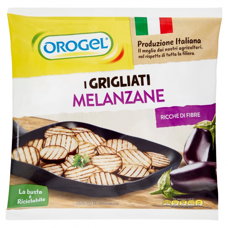 OROGEL MELANZANE GRIGLIATE GR.450                 
