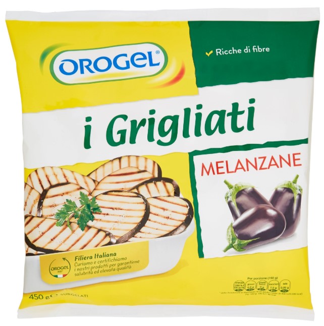 OROGEL MELANZANE GRIGLIATE GR.450                 