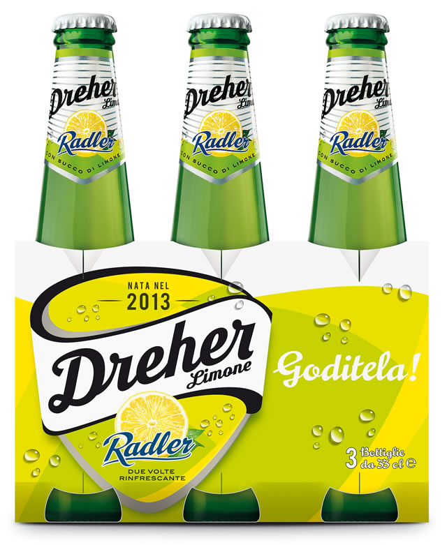 BIRRA DREHER LEMON CL.33X3                        