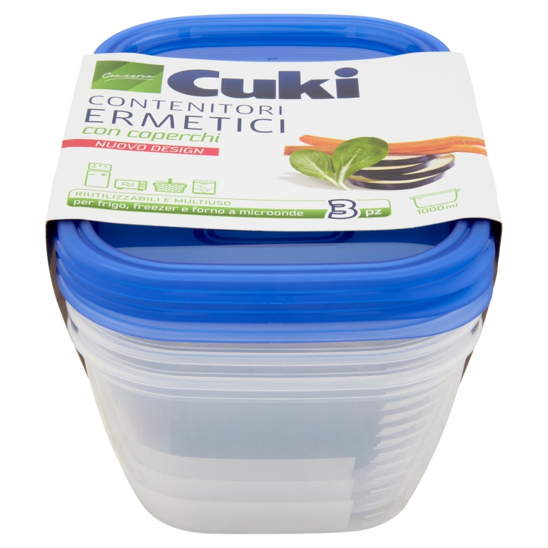 CUKI VASCH.FREEZER-MICROONDE PZ.3 RETTANGOLARE    