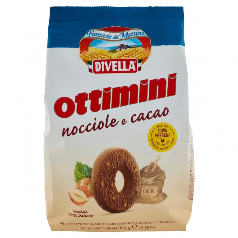 BISC. DIVELLA OTTIMINI NOCCIOLE GR.350            