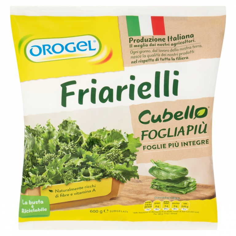 OROGEL FRIARIELLI FOGLIAPIU'GR.600                