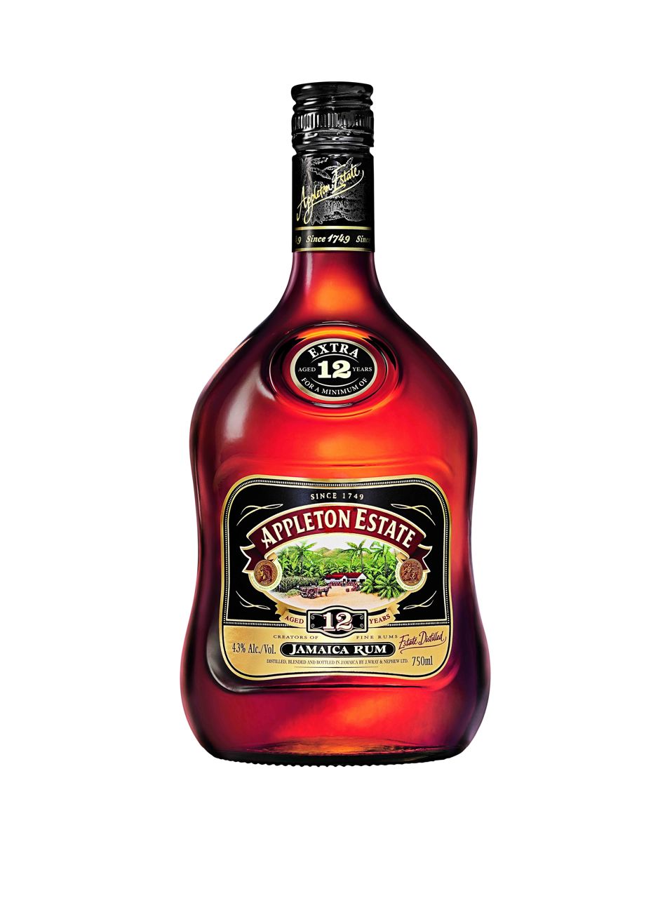 RUM APPLETON 12 ANNI CL.70 AST.                   