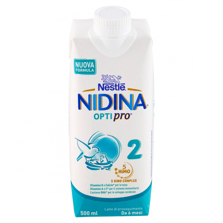 LATTE NIDINA 2 LIQUIDO ML.500                     