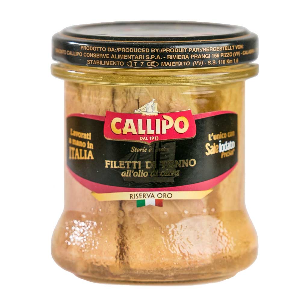 TONNO CALLIPO FILETTI GR.150 ORO O.OLIVA          