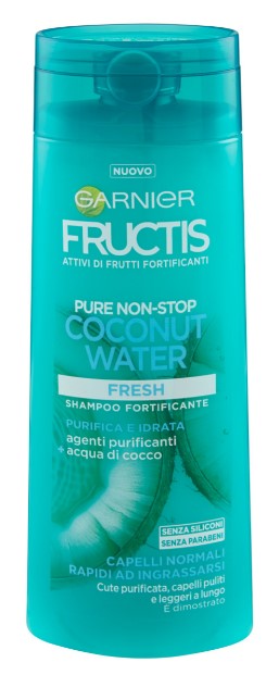 SHAMPOO FRUCTIS ML.250 FRESH PURE NO STOP COCONUT 