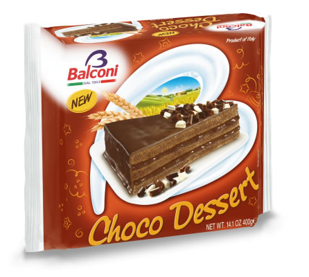 BALCONI TORTA CHOCO DESSERT GR.400                