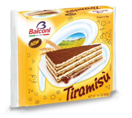 BALCONI TORTA TIRAMISU' GR.400                    