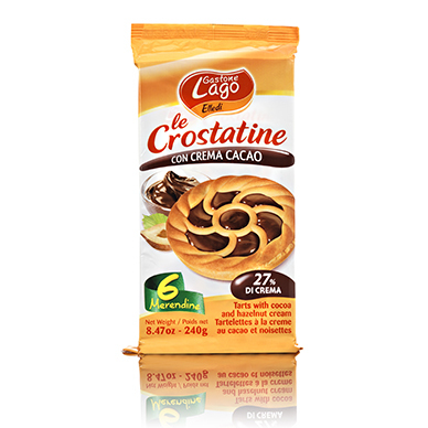 CROSTATINE LAGO CACAO GR.40 X6                    