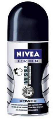 DEO NIVEA FOR MEN ROLL-ON BLACK&WHITE ML.50       