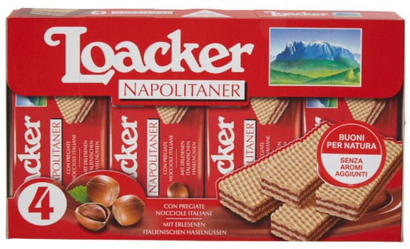 WAFER LOACKER NAPOLITANER GR.45X4                 